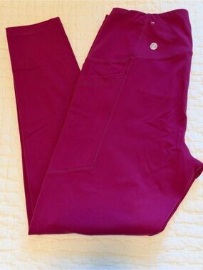 Z by Zella Magenta Leggings with Side Pocket